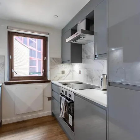 Stunning 1 Bed Merchant City Apartment With Parking Glasgow Exterior photo